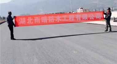 西昌市菜子山大道西延线泸黄跨线桥桥面防水工程