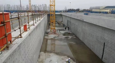 山东临沂市罗庄区第二污水处理厂防水工程