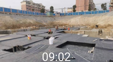 中国中冶庐山市峰德新区2020年棚改安置房防水项目